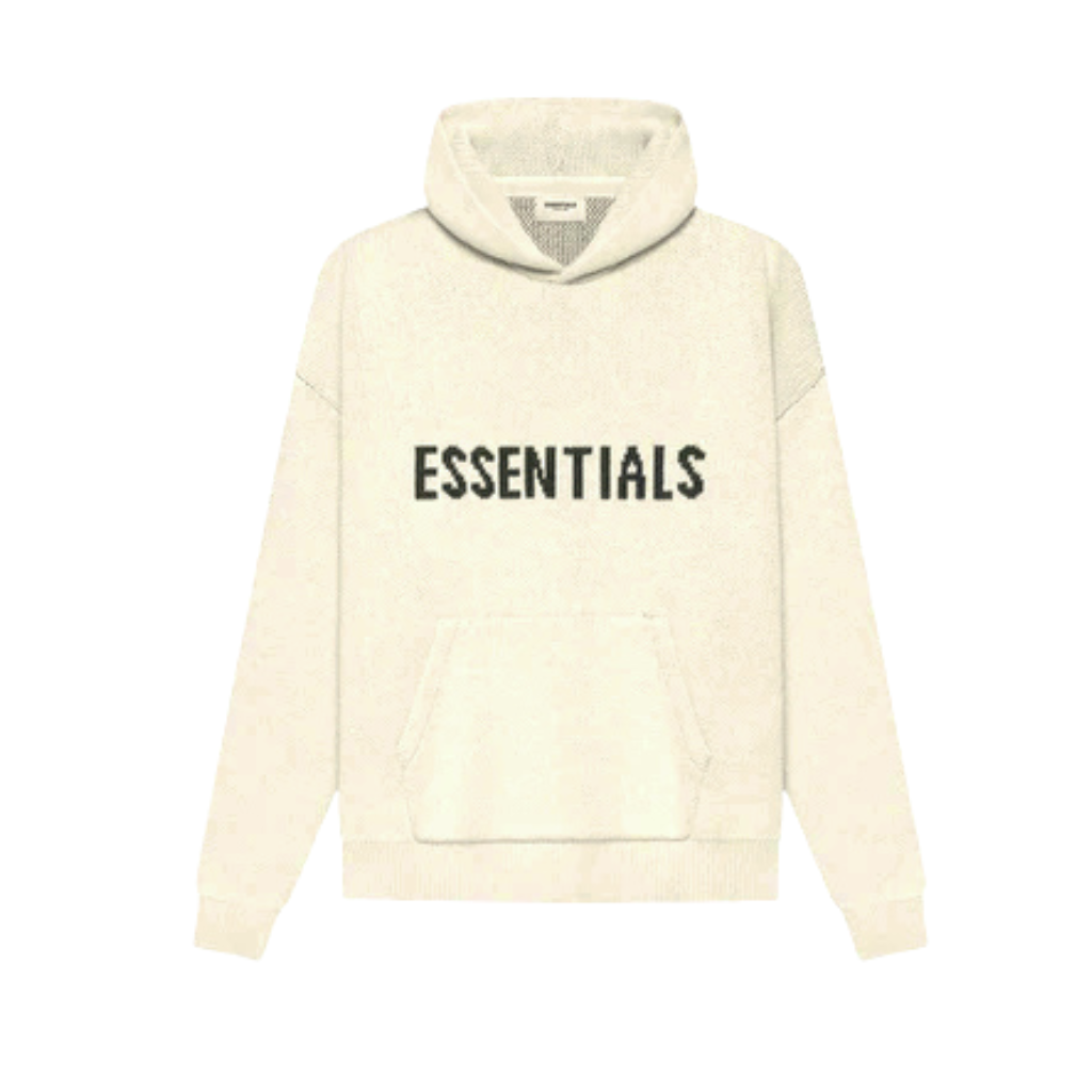 Essentials Knit Hoodie 'Cream'