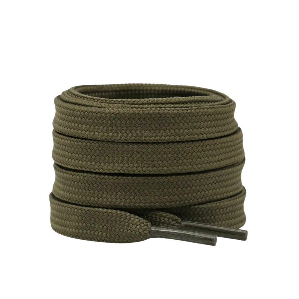 Nike & New Balance Laces 'Olive Green'