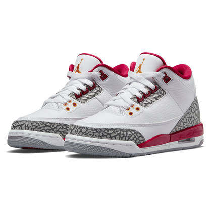 Jordan 3 Retro GS 'Cardinal Red'