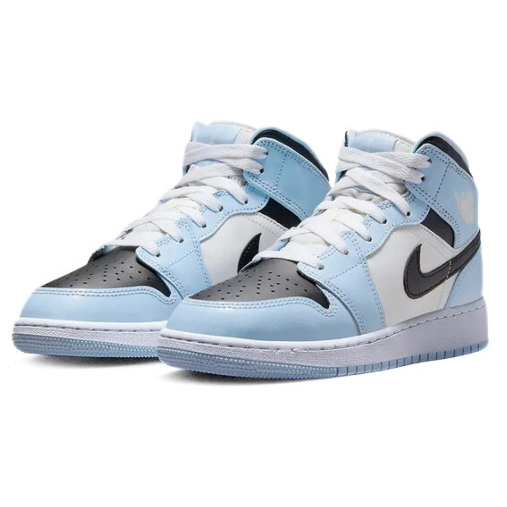 Jordan 1 Mid GS 'Ice Blue'