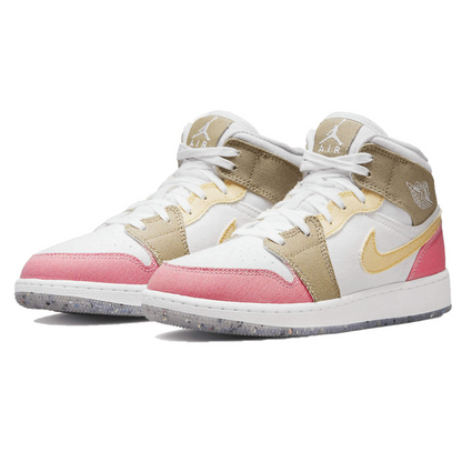 Jordan 1 Mid GS 'Pastel Vivid Green'