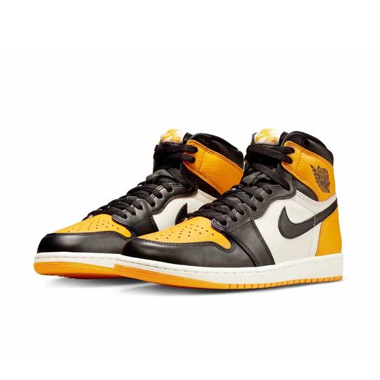 Jordan 1 High GS 'Taxi Yellow Toe'