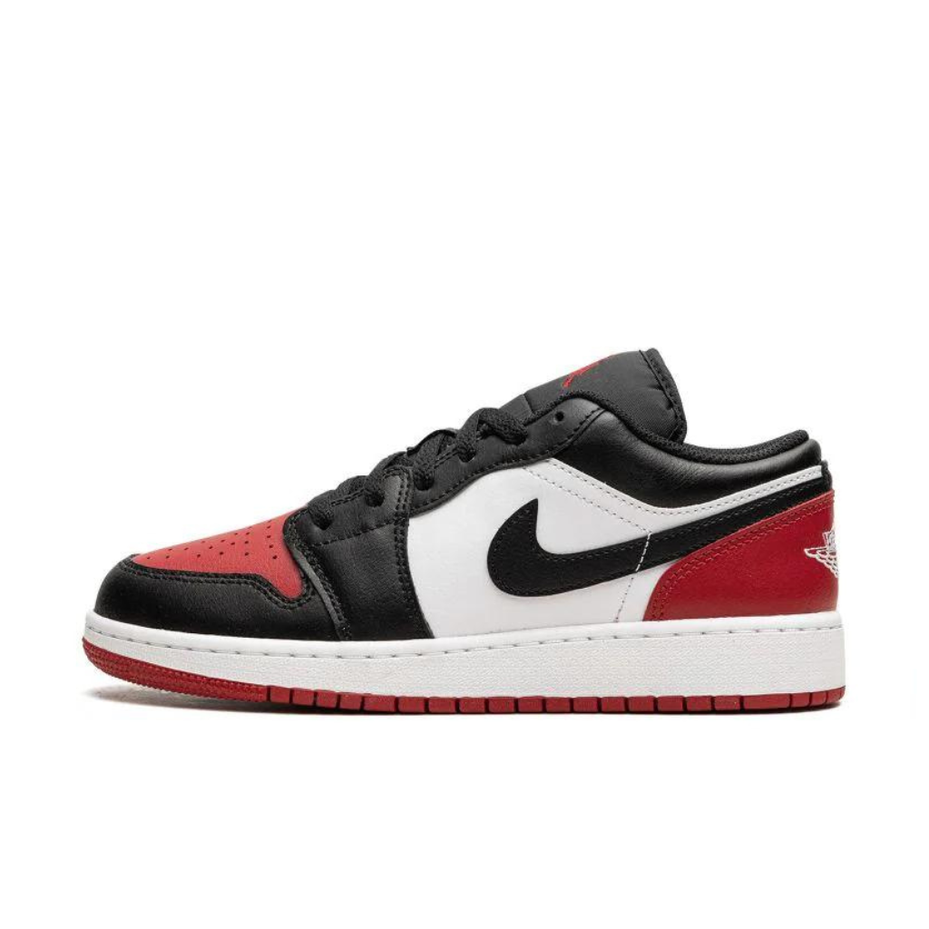 Jordan 1 Low GS 'Bred Toe'