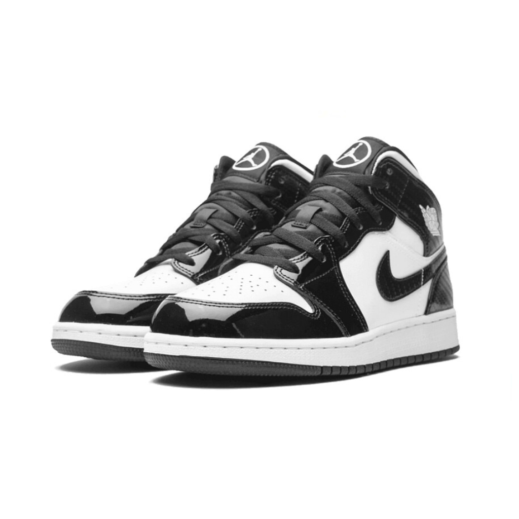 Jordan 1 Mid GS 'Carbon Fiber'