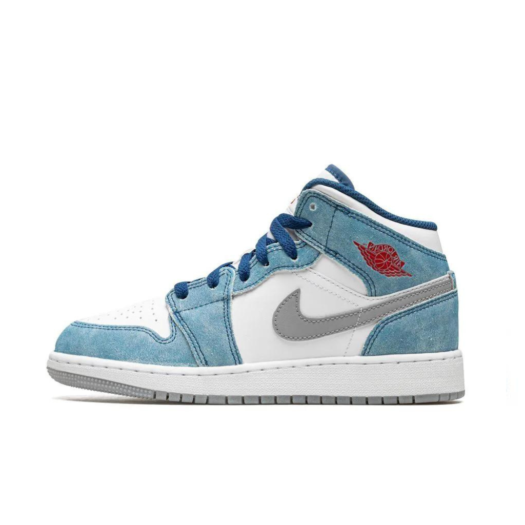 Jordan 1 Mid GS 'French Blue'