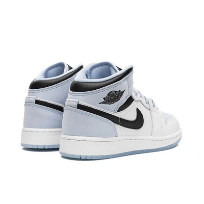 Jordan 1 Mid GS 'White Ice Blue'