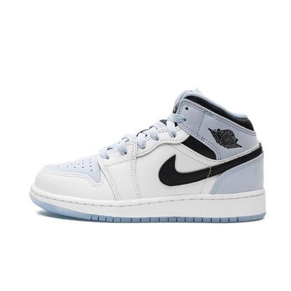 Jordan 1 Mid GS 'White Ice Blue'