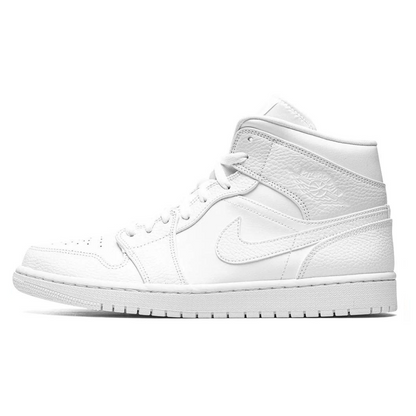 Jordan 1 Mid 'Triple White'