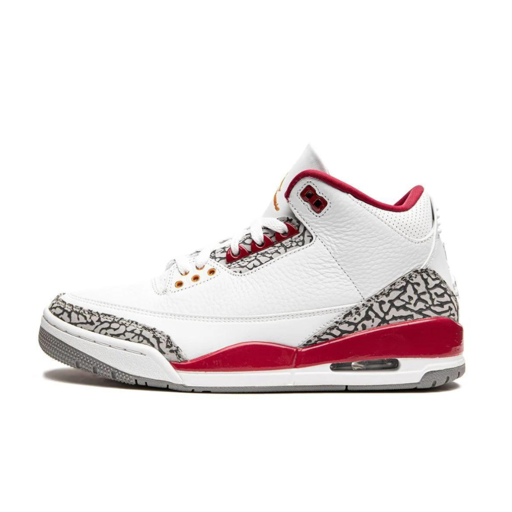 Jordan 3 Retro GS 'Cardinal Red'