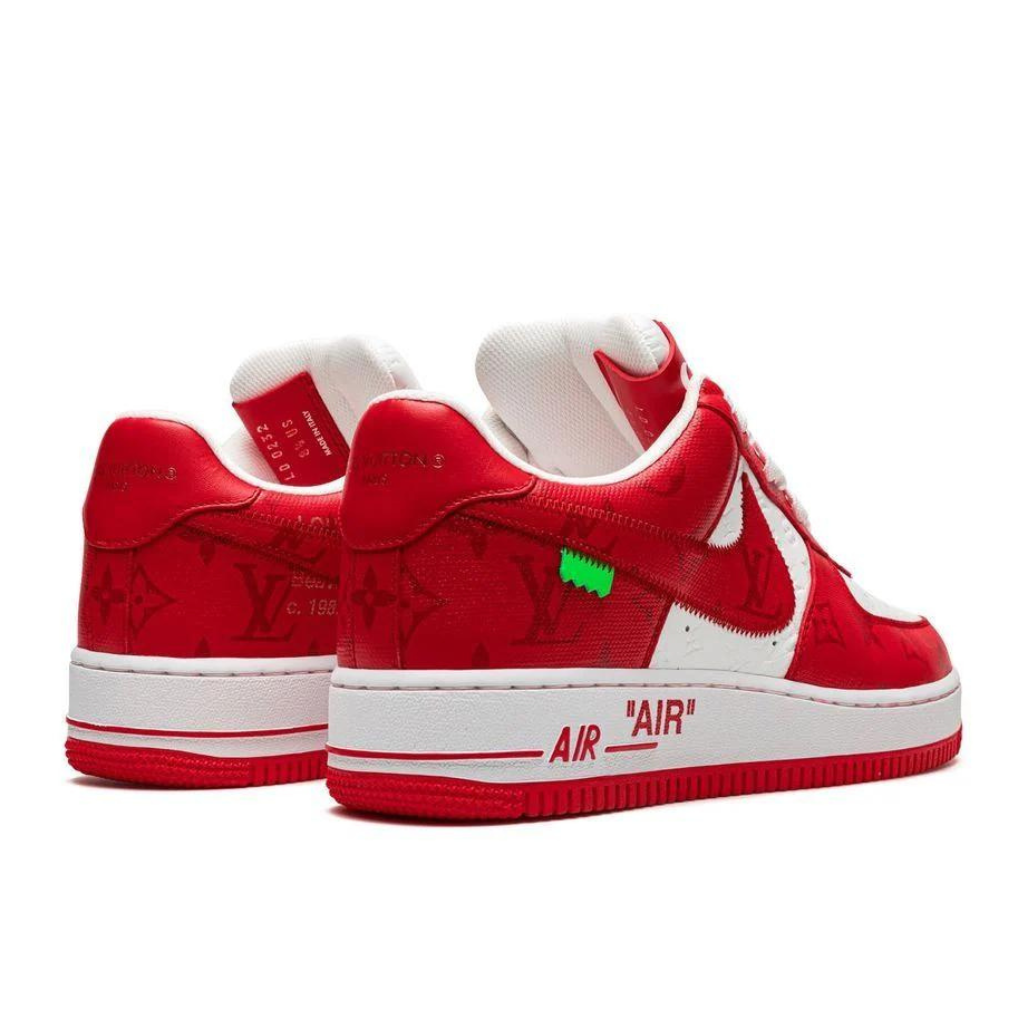 Louis Vuitton x Nike Airforce 1 'White Comet Red'