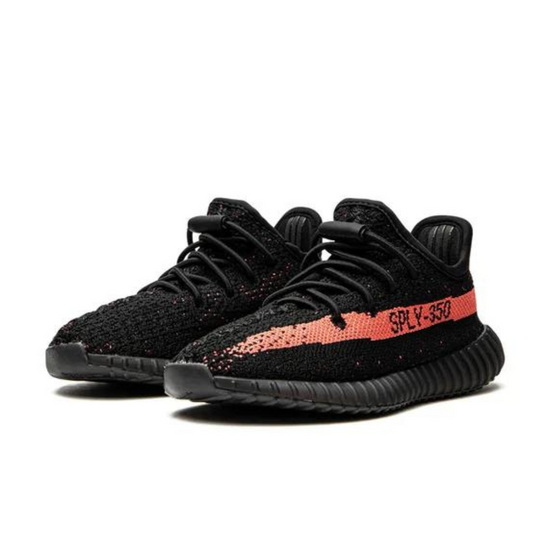 Yeezy Boost 350 V2 Kids 'Core Black Red'