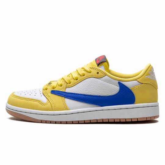 Travis Scott x Jordan 1 Retro Low OG WMNS 'Canary Yellow'