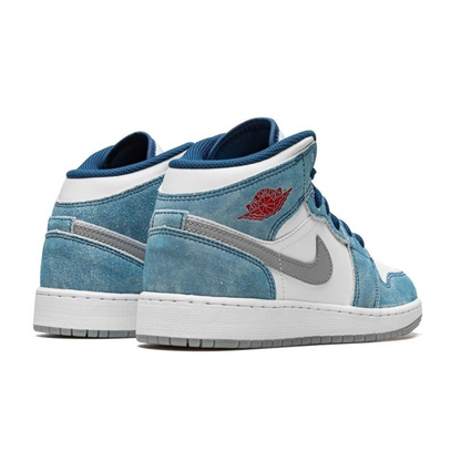 Jordan 1 Mid GS 'French Blue'