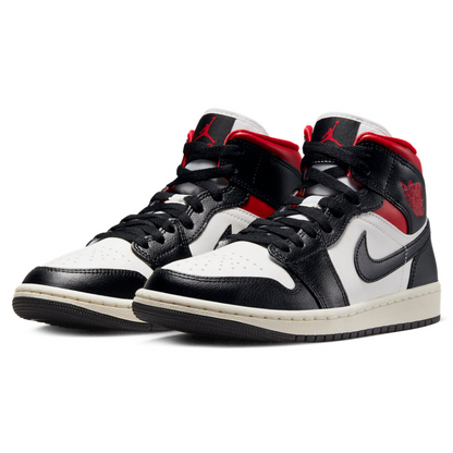 Jordan 1 Mid WMNS 'Sail Gym Red'