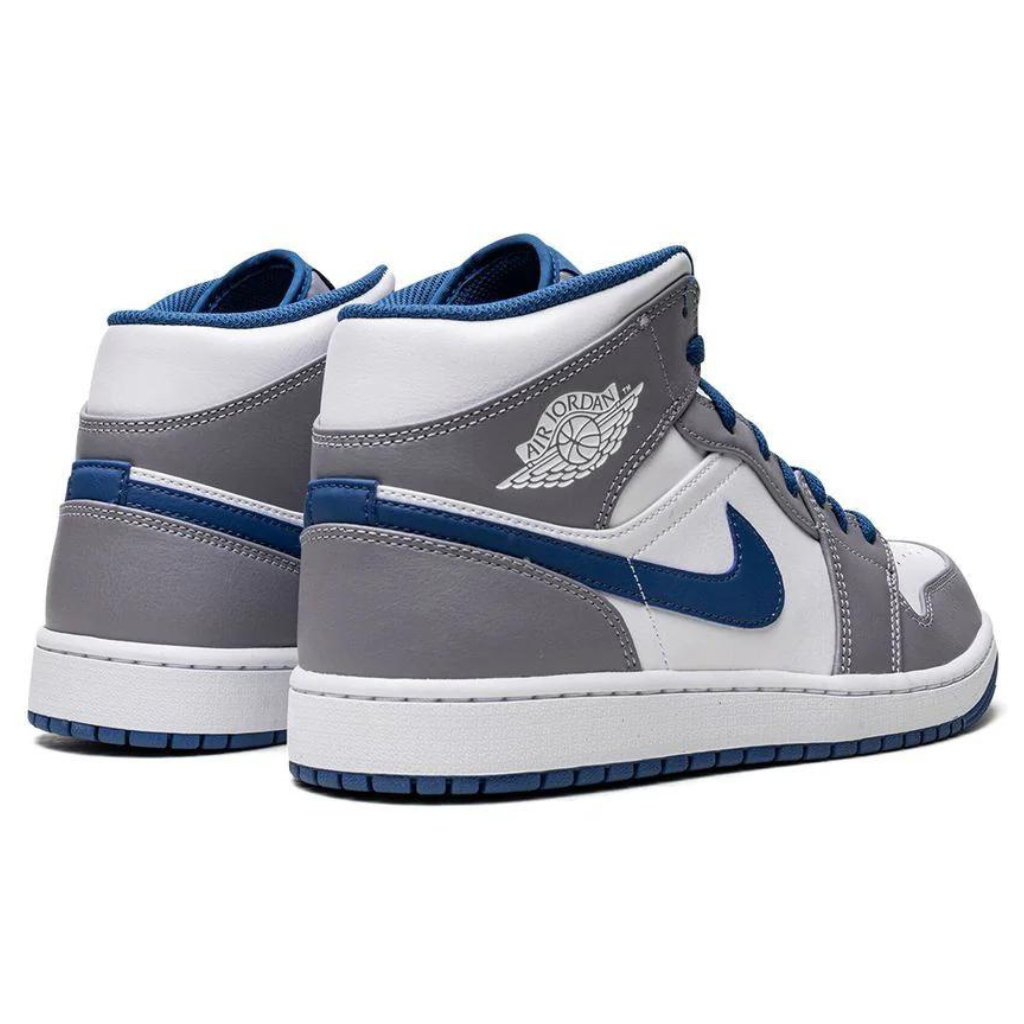 Jordan 1 Mid 'Cement true blue'