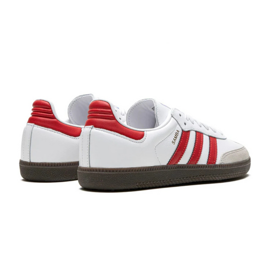 Adidas Samba 'White Better Scarlet'