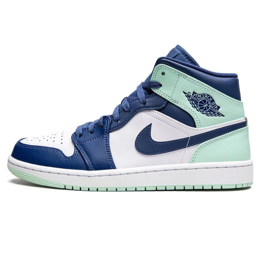 Jordan 1 Mid 'Mint Mystic Navy'