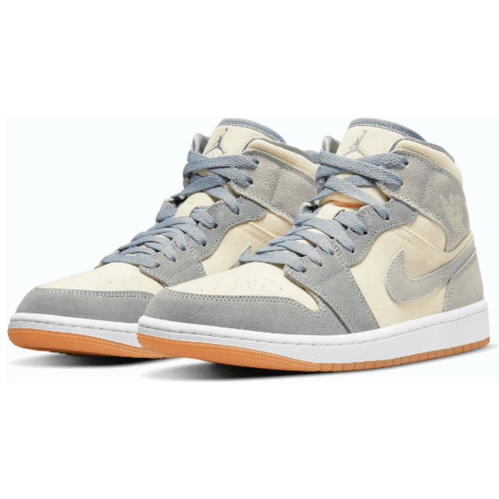 Jordan 1 Mid 'Coconut Milk Particle Grey'