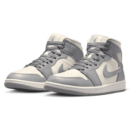 Jordan 1 Mid WMNS 'Stealth Grey'