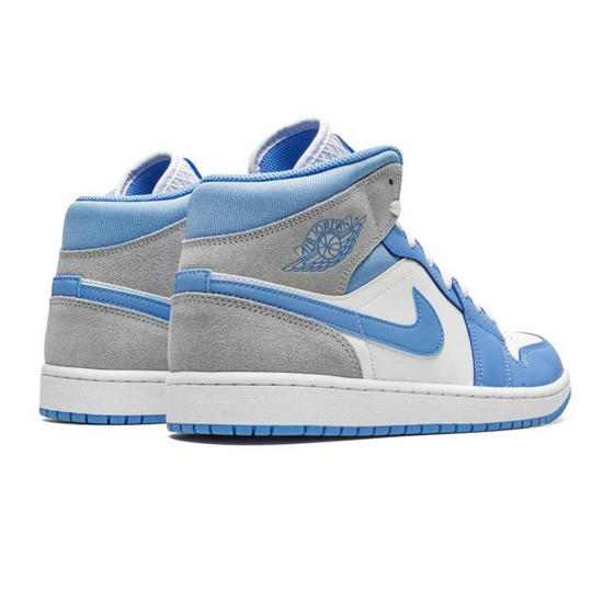 Jordan 1 Mid 'University Blue Grey'