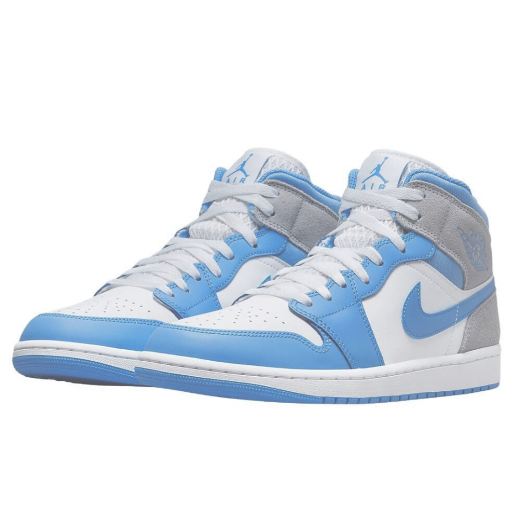 Jordan 1 Mid 'University Blue Grey'