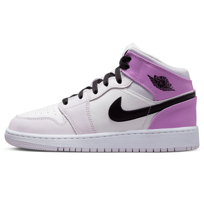 Jordan 1 Mid GS 'Barely Grape'