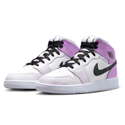 Jordan 1 Mid GS 'Barely Grape'