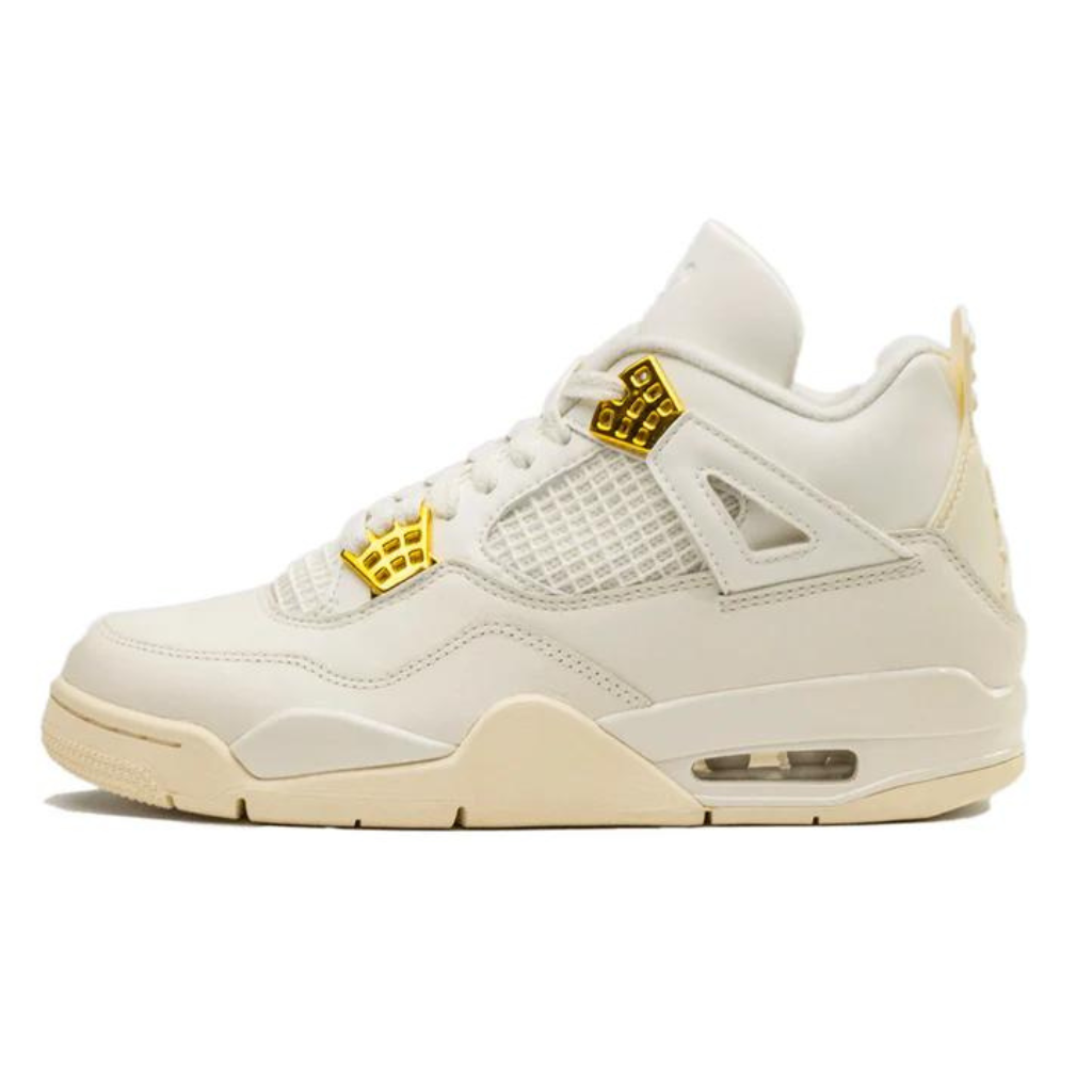 Jordan 4 Retro WMNS 'Metallic Gold'