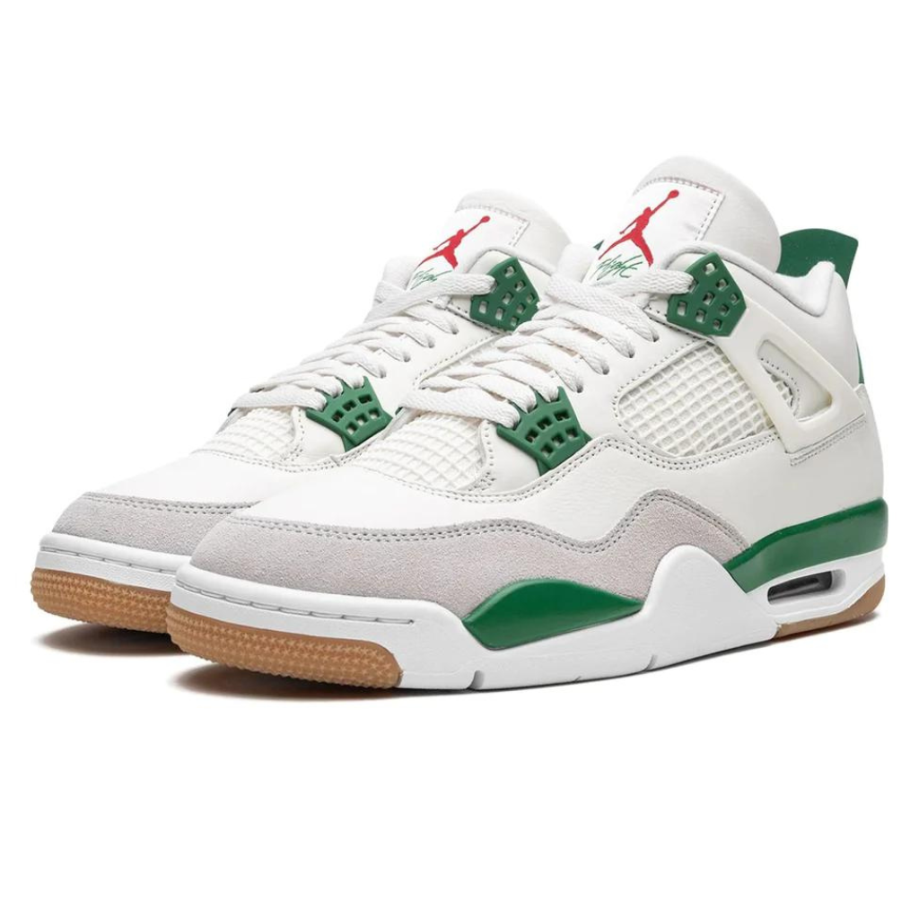 Jordan 4 Retro x Nike SB 'Pine Green'