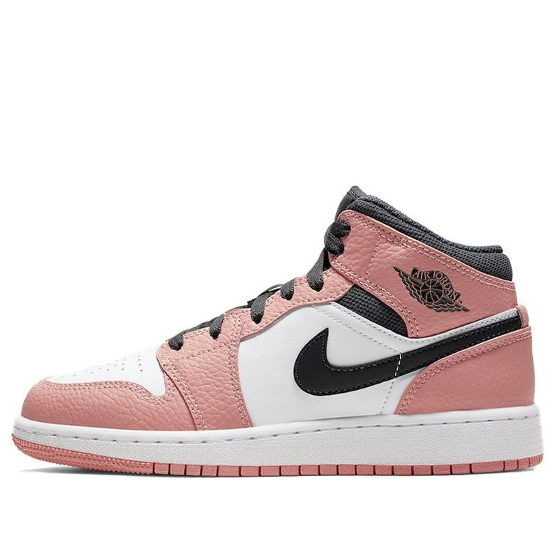 Jordan 1 Mid Pink Quartz (GS)